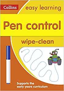 Pen Control Age 3-5 Wipe Clean Activity Book: Ideal for Home Learning (Collins Easy Learning Preschool)