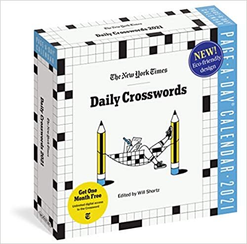ダウンロード  The New York Times Daily Crosswords 2021 Calendar 本