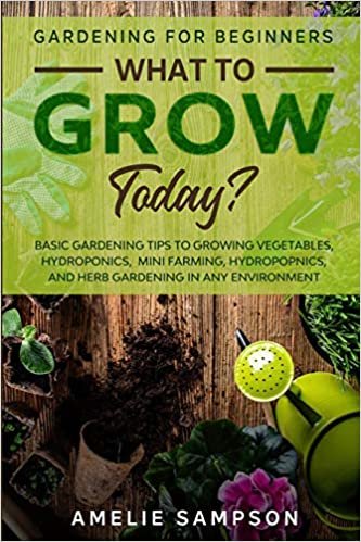 Gardening For Beginners: WHAT TO GROW TODAY? - Basic Gardening Tips To Growing Vegetables, Hydroponics, Mini Farming, Hydropopnics, and Herb Gardening In Any Environment