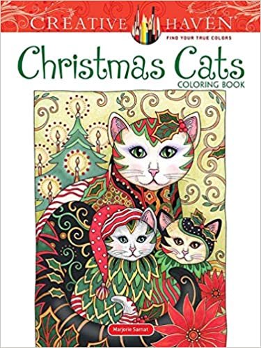 ダウンロード  Creative Haven Christmas Cats Coloring Book (Creative Haven Coloring Books) 本