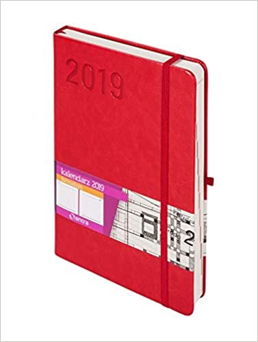 Kalendarz 2019 Formalizm A5 czerwony indir