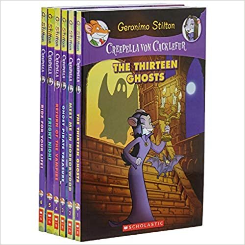 تحميل Creepella Set of 6 Books by Geronimo Stilton - Hardcover