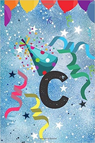C: Letter C Initial Monogram Notebook – funny and cute design Note Book, suitable for Writing Pad, Journal or Diary. For Kids, Girls, Men & Women: ... 100 Pages, 6x9, Soft Cover, Matte Finish indir