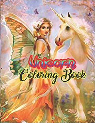 تحميل Unicorn Coloring Book: An Adult Coloring Book with Magical Animals, Cute Princesses, and Fantasy Scenes for Relaxation