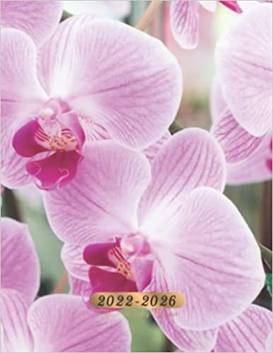 Phogogo Ocean Orchid Cover 2022-2026 5 Year Monthly Planner: Five Year Planner Calendar Schedule Organizer, Agenda Schedule Logbook is perfect for Working, Business, Work from Home, Homeschool. تكوين تحميل مجانا Phogogo Ocean تكوين