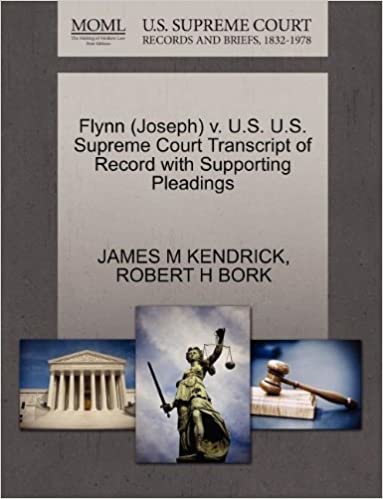 indir Flynn (Joseph) V. U.S. U.S. Supreme Court Transcript of Record with Supporting Pleadings