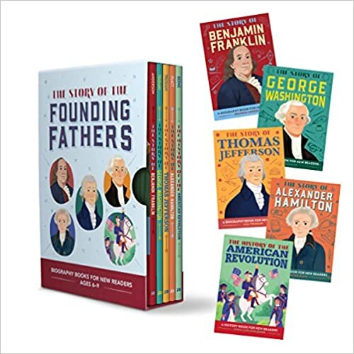 تحميل The Story of the Founding Fathers 5 Book Box Set: Biography Books for New Readers Ages 6-9 (The Story Of: A Biography Series for New Readers)