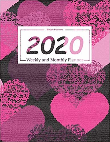 تحميل 2020 Planner Weekly and Monthly: Calendar Schedule + Agenda - Inspirational Quotes - January to December: Love Pink Cover (2020 Simple Planners)