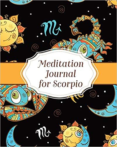 Meditation Journal for Scorpio: Mindfulness | Scorpio Zodiac Journal | Horoscope and Astrology | Scorpio Gifts | Reflection Notebook for Meditation Practice | Inspiration indir