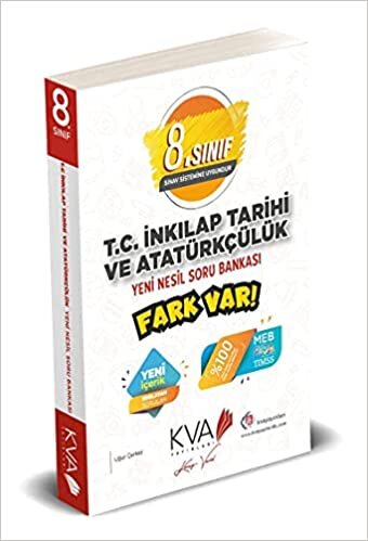 8. Sınıf T.C. İnkılap Tarihi ve Atatürkçülük Yeni Nesil Soru Bankası Fark Var KVA Yayınları indir