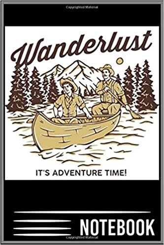 indir Notebook: Wanderlust notebook 100 pages 6x9 inch by Sane Jime