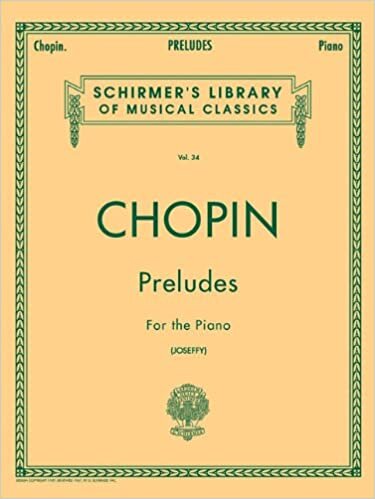 ダウンロード  Chopin Preludes for the Piano (Schirmer's Library of Musical Classics) 本