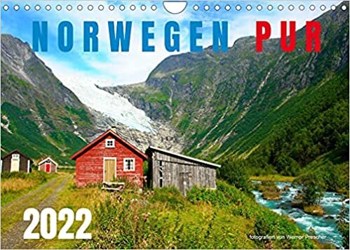 ダウンロード  Norwegen PUR (Wandkalender 2022 DIN A4 quer): Unverfaelschte Landschaften und Orte in Norwegen (Monatskalender, 14 Seiten ) 本