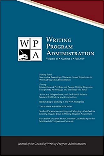 تحميل Wpa: Writing Program Administration 43.1 (Fall 2019)
