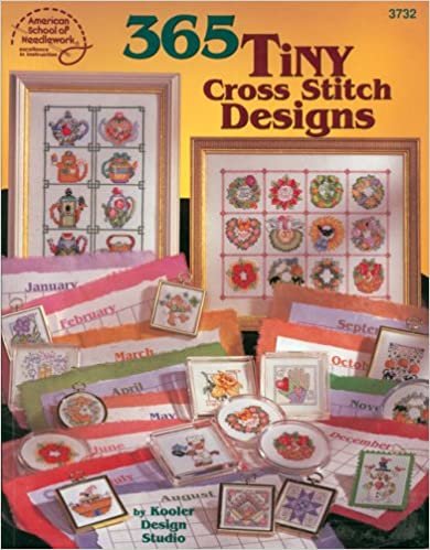 ダウンロード  365 Tiny Cross Stitch Designs 本