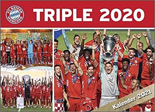ダウンロード  FC Bayern Muenchen Triple Edition Kalender 2021 本