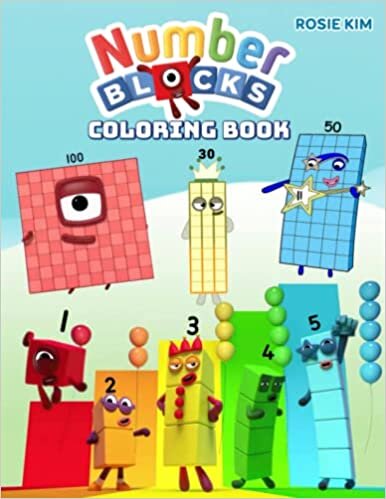 Roise Kim! Numberblocks Coloring Book: Coloring Book with Fun, Easy, and Relaxing Coloring Pages, coloring books for children تكوين تحميل مجانا Roise Kim! تكوين