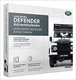 FRANZIS Land Rover Defender Adventskalender | in 24 Schritten zum Land Rover Defender unterm Weihnachtsbaum | Ab 14 Jahren
