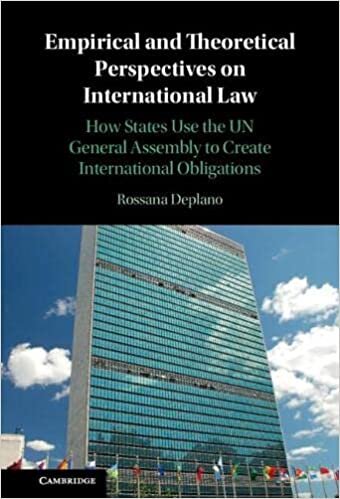 تحميل Empirical and Theoretical Perspectives on International Law: How States Use the UN General Assembly to Create International Obligations