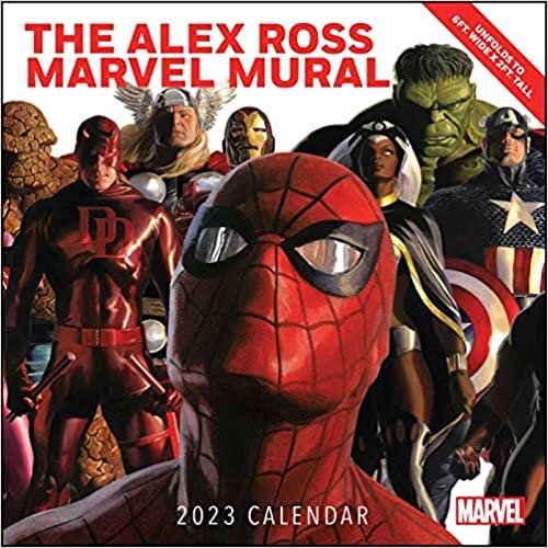 تحميل Alex Ross Marvel Mural 2023 Oversized Wall Calendar