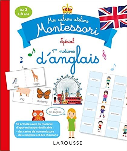 indir Mes cahiers ateliers Montessori spécial 1ères notions d&#39; anglais