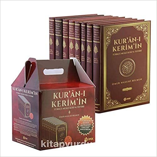 Kuran ı Kerimin Türkçe Meali ve Tefsiri 8 Cilt Takım Şamua Kağıt indir