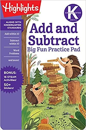 ダウンロード  Kindergarten Add and Subtract Big Fun Practice Pad (Highlights Big Fun Practice Pads) 本