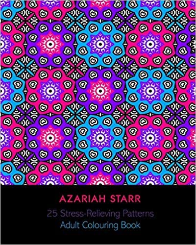 indir 25 Stress Relieving Patterns: Adult Colouring Book