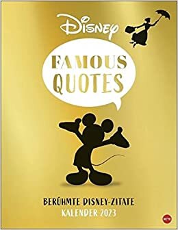 اقرأ Disney Typo Zitate Posterkalender 2023 الكتاب الاليكتروني 