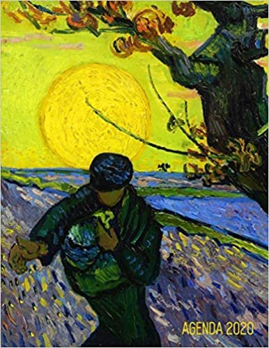 تحميل El Sembrador Planificador Semanal 2020: Vincent van Gogh - Agenda Mensual - Post Impresionismo - Pintor Holandés - 52 Semanas Enero a Diciembre 2020