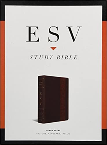 ダウンロード  ESV Study Bible: English Standard Version Mahogany Trutone Trellis Design 本