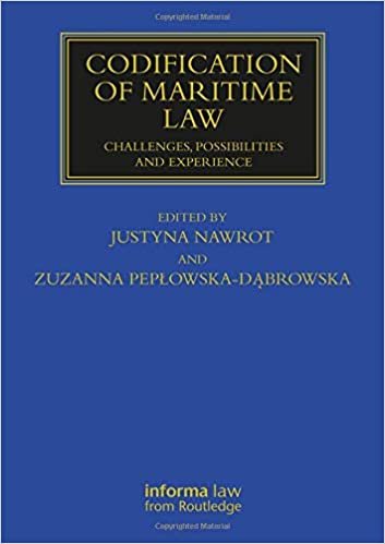 اقرأ Codification of Maritime Law: Challenges, Possibilities and Experience الكتاب الاليكتروني 