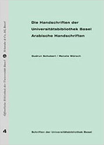 تحميل Die Handschriften Der Universitatsbibliothek Basel. Arabaische Handschriften
