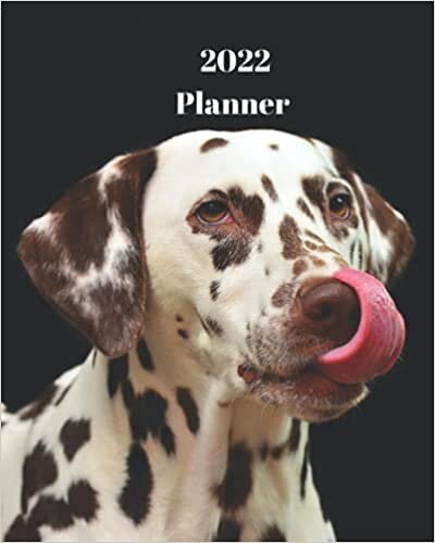 2022 Planner: Dalmatian Dog-12 Month Planner January 2022 to December 2022 Monthly Calendar with U.S./UK/ Canadian/Christian/Jewish/Muslim Holidays– Calendar in Review/Notes 8 x 10 in.- Dog Breed Pets indir