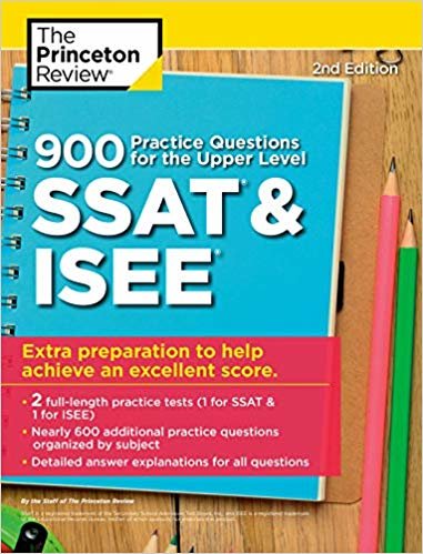 تحميل 900 Practice Questions for the Upper Level SSAT and ISEE