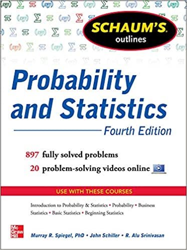 Schaum's Outline of Probability and Statistics indir