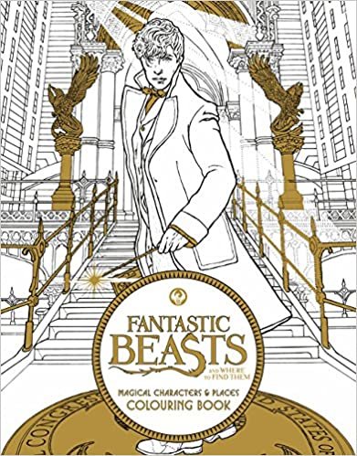  بدون تسجيل ليقرأ Fantastic Beasts and Where to Find Them: Magical Characters and Places Colouring Book