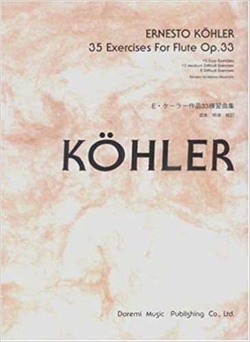 ダウンロード  E・ケーラー作品33練習曲集 (フルートのための35のエクササイズ) 本