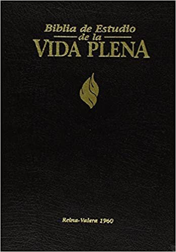 Biblia de estudio vida plena/ Full Life Study Bible: Reina Valera 1960, Negro, Piel Especial/ Reina Valera 1960, Black, Bonded Leather