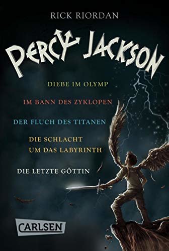 ダウンロード  Percy Jackson: Band 1-5 der spannenden Abenteuer-Serie in einer E-Box! (Percy Jackson) (German Edition) 本