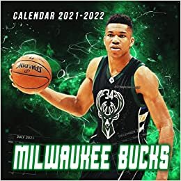 NBA Milwaukee Bucks Calendar 2021 - 2022: 16 Month Wall Calendar from September 2021 to December 2022, Special Gifts For All Bucks Fans | Classroom, Home, Office Supplies indir
