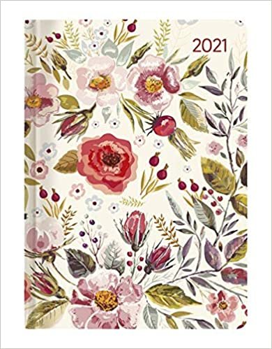indir Ladytimer Flower Field 2021 - Blume - Taschenkalender A6 (11x15 cm) - Weekly - 192 Seiten - Notiz-Buch - Termin-Planer - Alpha Edition