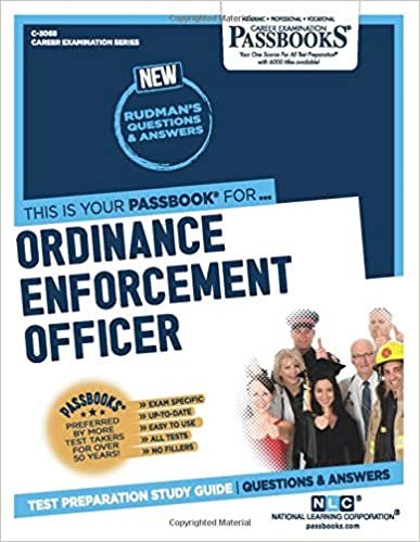 اقرأ Ordinance Enforcement Officer الكتاب الاليكتروني 