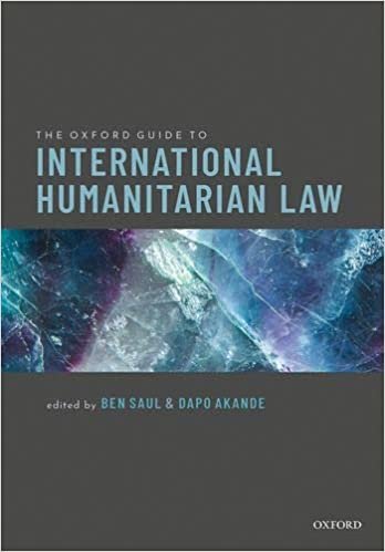 ダウンロード  The Oxford Guide to International Humanitarian Law 本