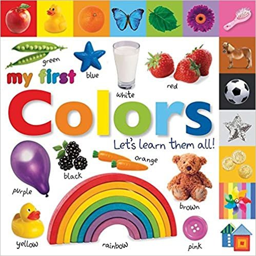 ダウンロード  Tabbed Board Books: My First Colors: Let's Learn Them All! (My First Tabbed Board Book) 本