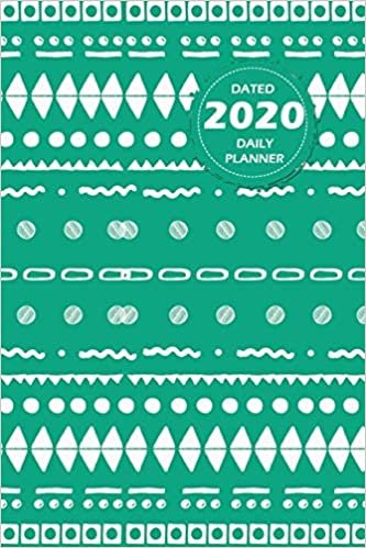 Pattern Lifestyle, Dated 2020 Daily Planner, 365 Days Blank Lined, Write-in Journal (Royal Blue)