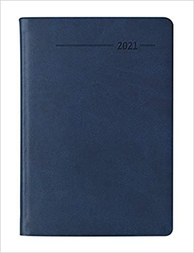 indir Taschenkalender Buch Tucson blau 2021 - Büro-Kalender - 8x11,5 cm - 1 Woche 2 Seiten - 144 Seiten - Notiz-Heft - Alpha Edition