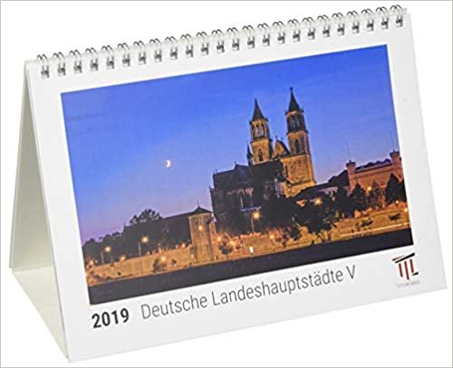 Deutsche Landeshauptstädte V 2019 - Timokrates Tischkalender, Bilderkalender, Fotokalender - DIN A5 (21 x 15 cm) indir