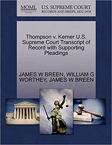indir Thompson v. Kerner U.S. Supreme Court Transcript of Record with Supporting Pleadings