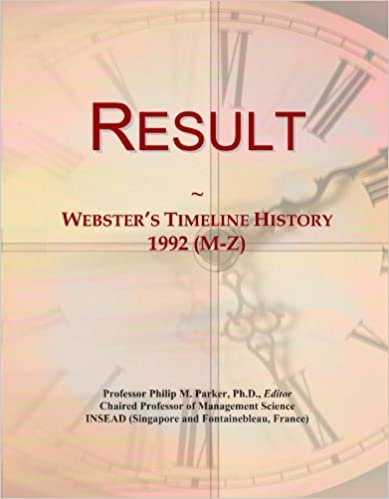 indir Result: Webster&#39;s Timeline History, 1992 (M-Z)